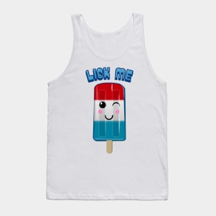 Lick Me Rocket Popsicle Kawaii Tank Top